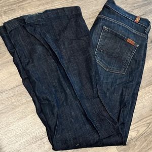 7 for all mankind flare jeans